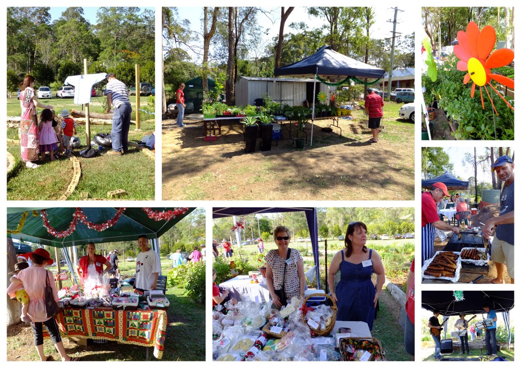 Christmas in the Garden collage